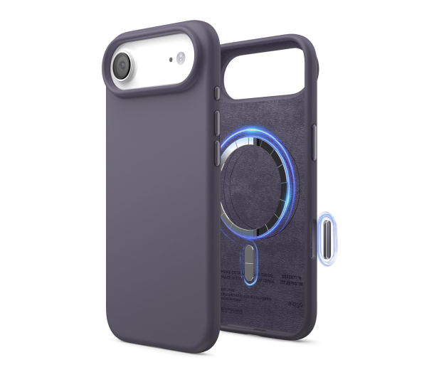 Elago Magsafe Silicon Case do iPhone 17 AIR Deep Lavander - 1360502 - zdjęcie